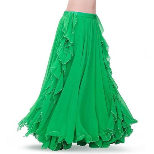 Double High Slits Belly Dance Costume Skirt - musthaveskirts - Modalova