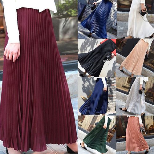 Autumn Vintage Long Skirt - musthaveskirts - Modalova