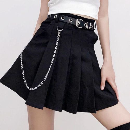 High Waist A-line Mini Short Plaid Skirts - musthaveskirts - Modalova
