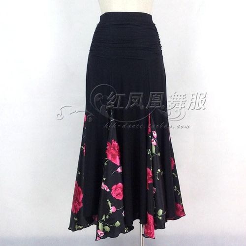 Embroidery Ballroom Dance Skirt - musthaveskirts - Modalova