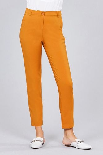 Seam Side Pocket Classic Long Pants - KandyKouture - Modalova