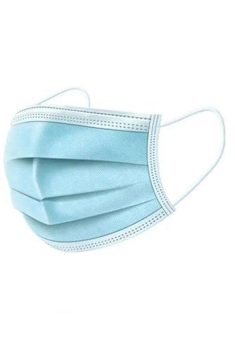 Blue Surgical Disposable Face Mask 10 Pieces - AMIClubwearStore - Modalova