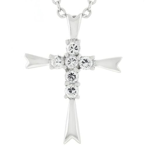 Coupled Cross Pendant - AMIClubwear - Modalova