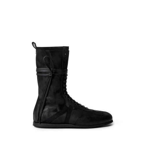 Fides Soft High-Top Boxing Sneakers - ANN DEMEULEMEESTER - Modalova