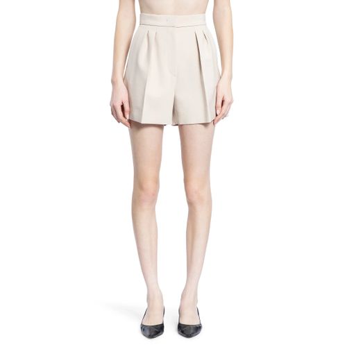 Wool Canvas Shorts - MAX MARA - Modalova