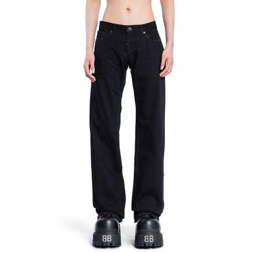 Fitted Low-Waist Pants - BALENCIAGA - Modalova