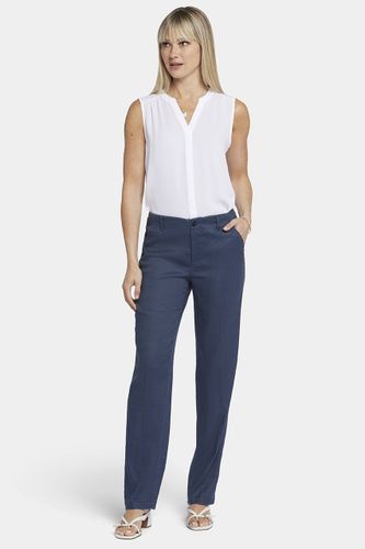 Marilyn Straight Pants In Stretch Linen | - Nydj - Modalova