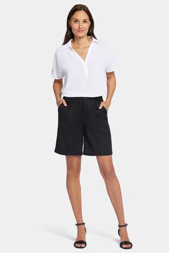 Relaxed Shorts In Stretch Linen | - Nydj - Modalova