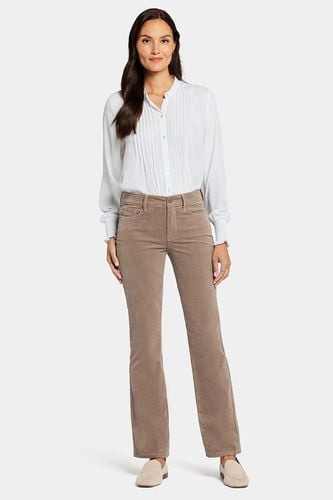 Marilyn Straight Corduroy Trouser Light Brown | - Nydj - Modalova