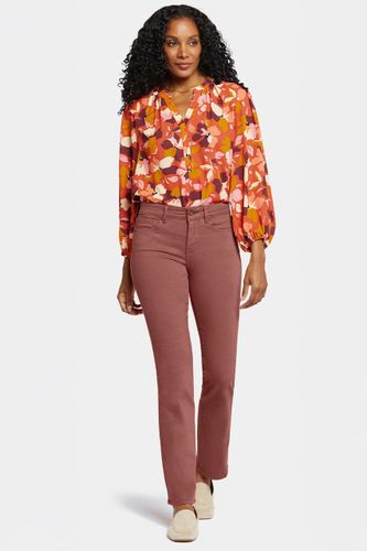 Marilyn Straight Jeans Burnt Orange Coloured Denim | - Nydj - Modalova