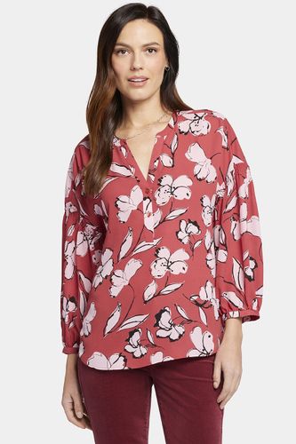 Paulina Peasant Blouse Flower Print | - Nydj - Modalova