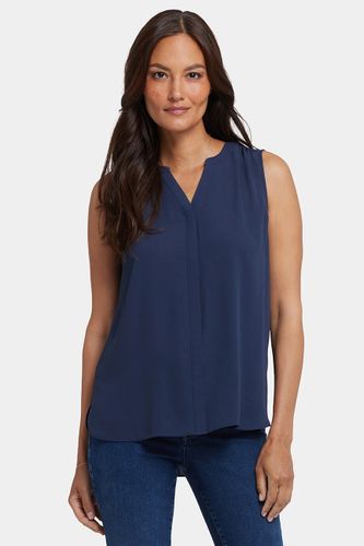 Sleeveless Pintuck Blouse | - Nydj - Modalova