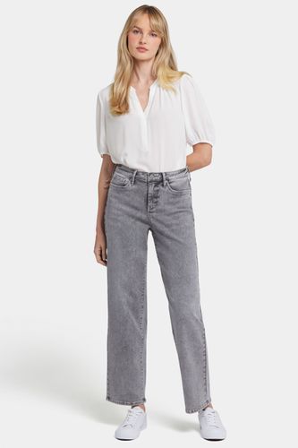 Jemma Barrel Jeans Grey Premium Denim | - Nydj - Modalova