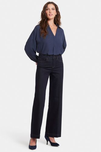 Teresa Wide Leg Jeans Indigo Blau Premium Denim | - Nydj - Modalova