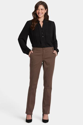 Barbara Bootcut Hose Braun Stretch Twill | - Nydj - Modalova