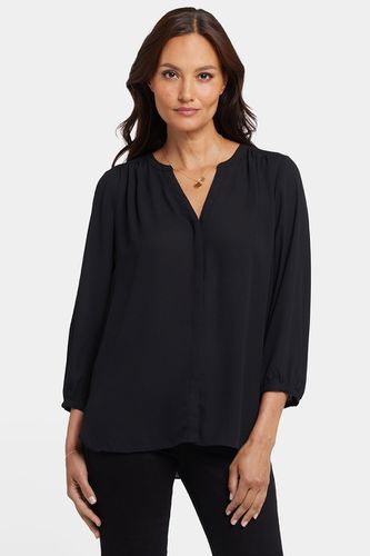 Pintuck Blouse Black | Black - Nydj - Modalova