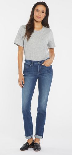 Sheri Slim Ankle Jeans Mittelblau Premium Denim | - Nydj - Modalova