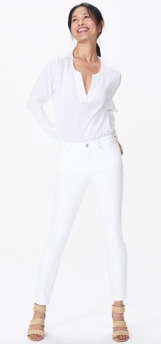 Alina Ankle Jeans Weißem Premium Denim | - Nydj - Modalova