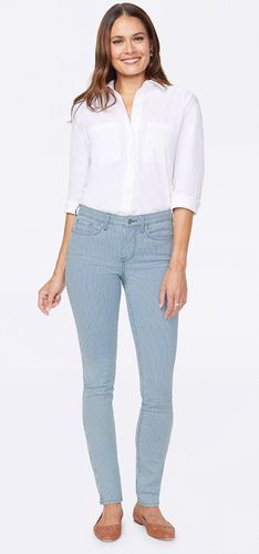 Alina Skinny Ankle Jeans Striped Premium Denim | - Nydj - Modalova