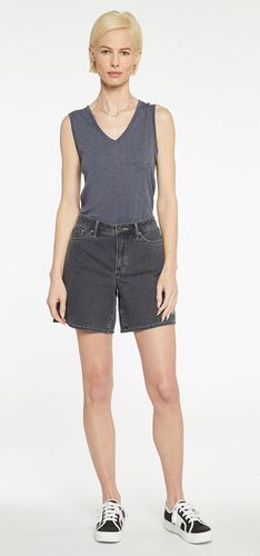 Reese A-Line Denim Shorts Grey | - Nydj - Modalova