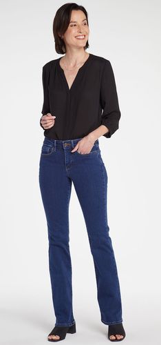 Barbara Bootcut Jeans Mittelblau Premium Denim (Petite) | - Nydj - Modalova