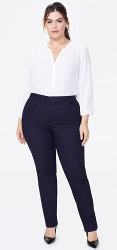 Sheri Slim Jeans Dark Blue Premium Denim (Plus) | - Nydj - Modalova
