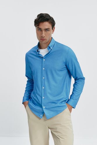 Camisa Denim Azul Regular - Sepiia - Modalova