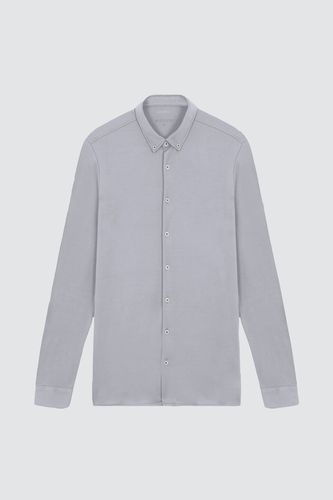Camisa casual de hombre gris bruma - Sepiia - Modalova