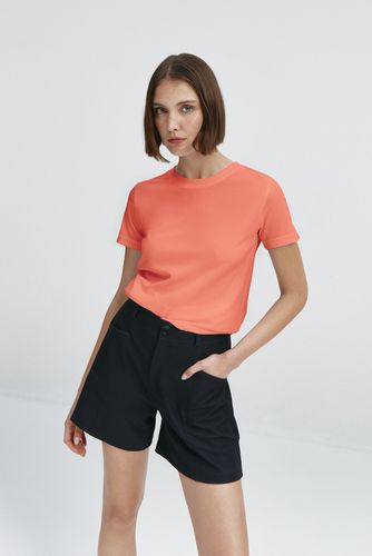 Camiseta mujer básica coral - Sepiia - Modalova