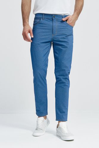 Pantalón slim hombre groundbreaker denim claro - Sepiia - Modalova