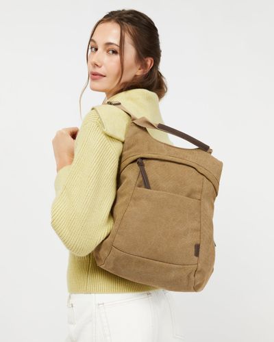 Arame-1 mochila antirrobo de tela - Misako - Modalova