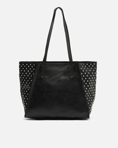 Yaka bolso shopper grande con detalles metálicos - Misako - Modalova