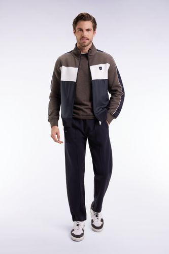 Sweatshirt Zippé Bimatière En Nylon Matelassé - Eden Park - Modalova