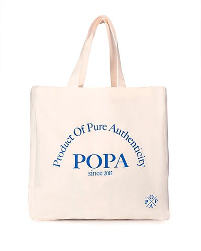 Tote Bag Jasmine Pique Marino M - POPA - Modalova