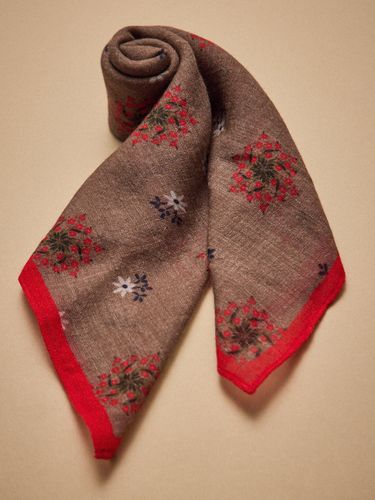 Bandana imprimé en laine femme - Cyrillus - Modalova