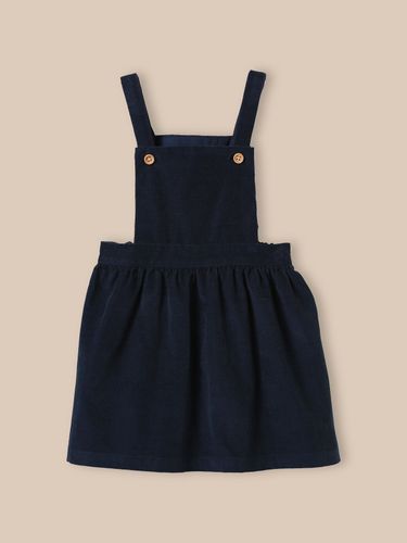 Robe-tablier bébé en velours - Cyrillus - Modalova