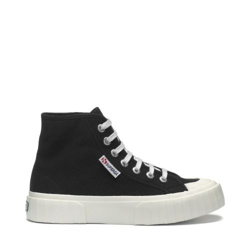 STRIPE - Deportivas - Corte Medio - Mujer - NEGRO BRISTOL - Superga - Modalova