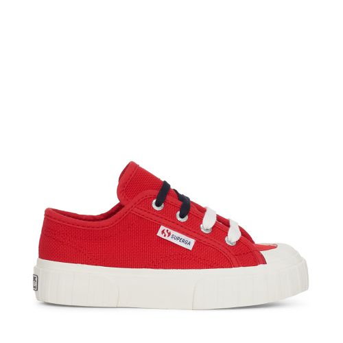 KIDS STRIPE - Zapatillas deportivas - Corte bajo - Niño unisex - ROJO-FAVORIO - Superga - Modalova