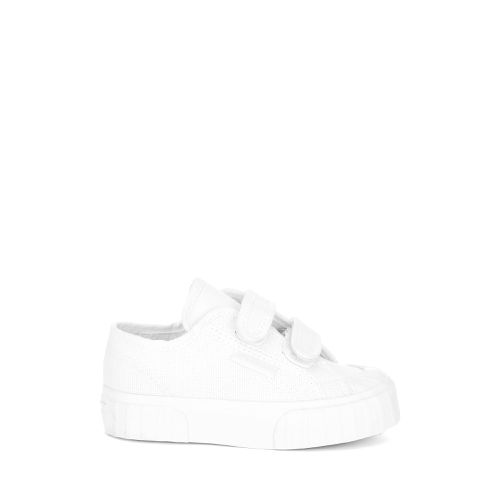 KIDS STRIPE STRAPS - Zapatillas deportivas - Corte bajo - Niños unisex - TOTAL WHITE - Superga - Modalova