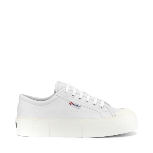 STRIPE PLATFORM VEGAN MATERIAL - Zapatillas - Cuña - Mujer - - Superga - Modalova