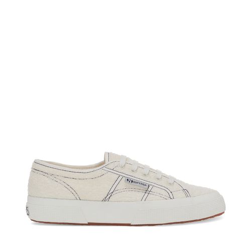 TERRY DE ALGODÓN - Le - Corte bajo - Unisex - BLANCO AVORIO-NAVY-F AVORIO - Superga - Modalova