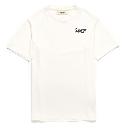 LOGOTIPO 30S - CamisetasTop - Camiseta - Unisex - OFF WHITE-NAVY - Superga - Modalova