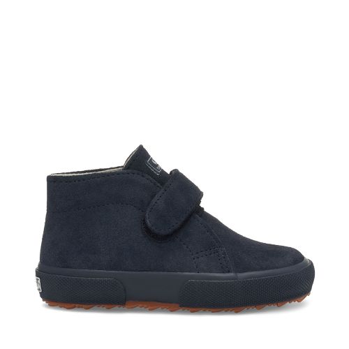 Kids Strap Suede - Scarpe - Stivali alla caviglia - Blu - Unisex - 26 - Superga - Modalova