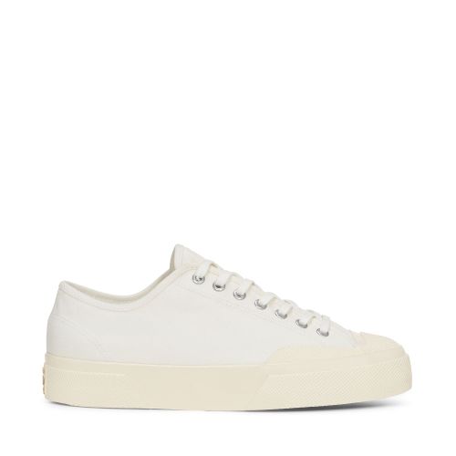 WORKS LOW CUT BROKENTWILL - Le - Corte bajo - Unisex - BLANCO-OFF WHITE - Superga - Modalova