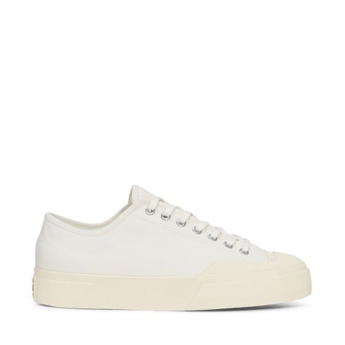 Works Low Cut Brokentwill - Scarpe - Sneakers - Bianco - Unisex - 39 - Superga - Modalova