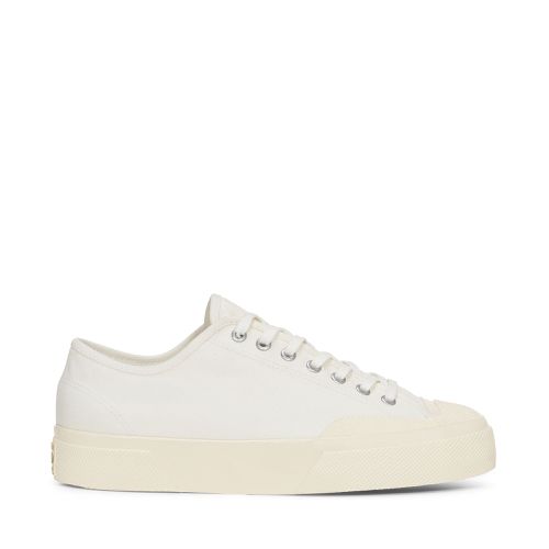 Works Low Cut Brokentwill - Scarpe - Sneakers - Bianco - Unisex - 40 - Superga - Modalova