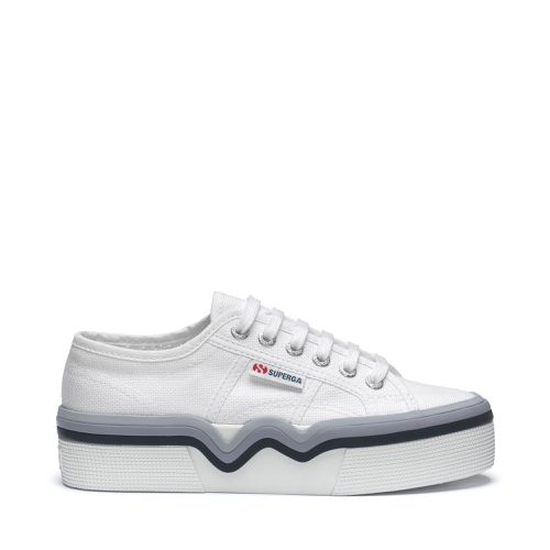 Liquify Stripes - Scarpe - Sneakers - Bianco - Donna - 35 - Superga - Modalova