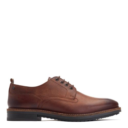 ™ Mens Memphis Pull Up Leather Derby Shoes UK 5 - Base London - Modalova