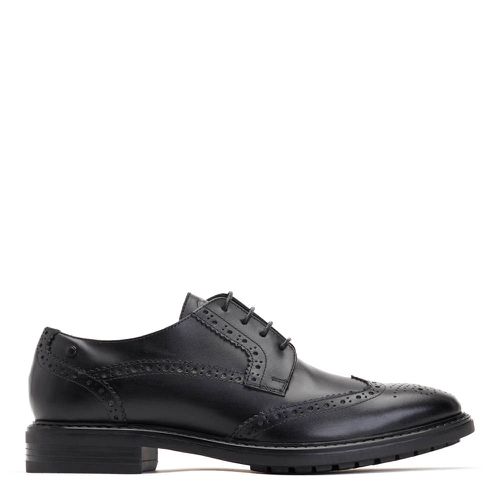 ™ Mens Anson Waxy Leather Brogue Shoes UK 7 - Base London - Modalova