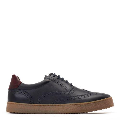 Mens Christo Smart Leather Sneaker UK 10 - Base London - Modalova